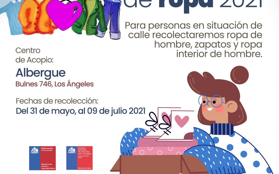 Participa de la nueva campaña de recolección de ropa para personas en  situación de calle | Municipalidad de Los Angeles